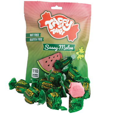 3.5 oz. Sassy Sour Watermelon Taffy